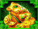 Symbol Zlatá žaba automatu 5 Lions Megaways™ od Pragmatic Play