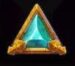 Symbol Tmavozelený osadený kameň automatu Aladdin and the Sorcerer™ od Pragmatic Play