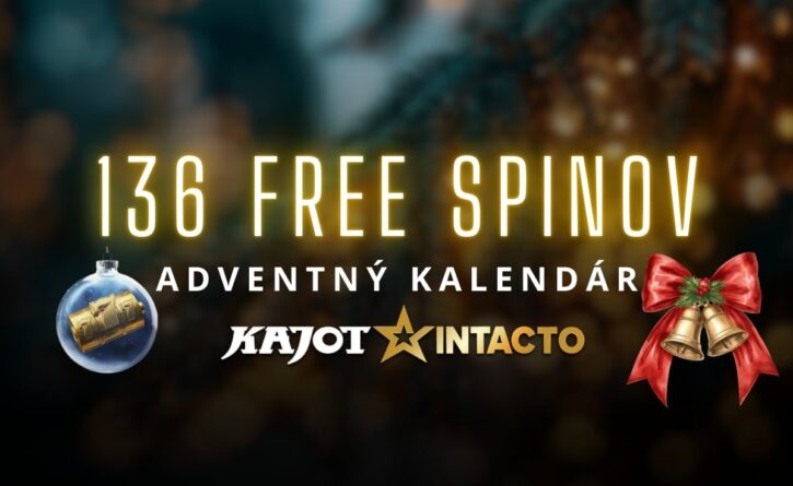 136 free spinov v KajotIntacto kasíne