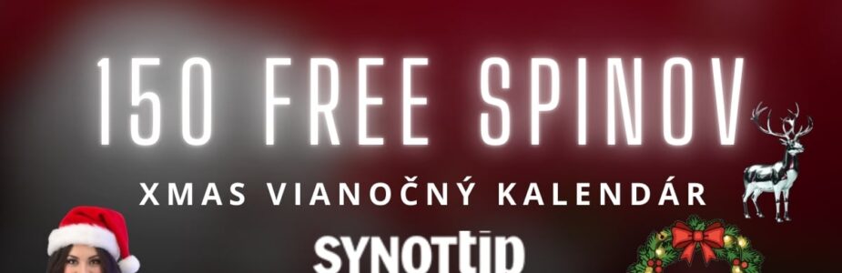150 free spinov v Synottip kasíne