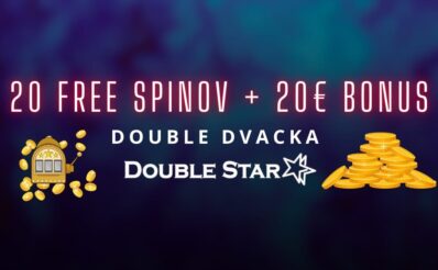 20 FS + 20 € bonus v DoubleStar kasíne