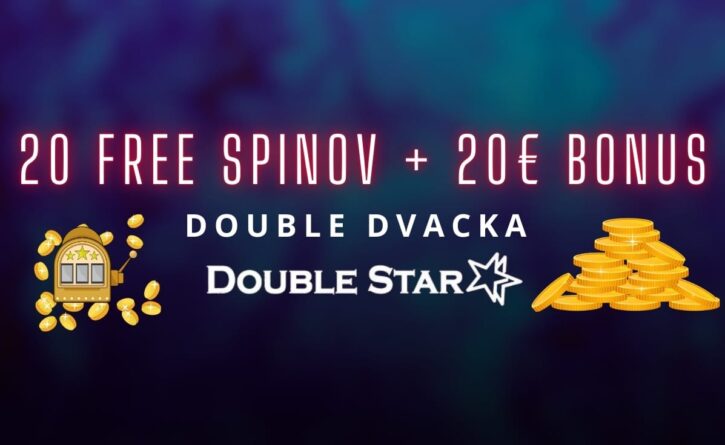 20 FS + 20 € bonus v DoubleStar kasíne