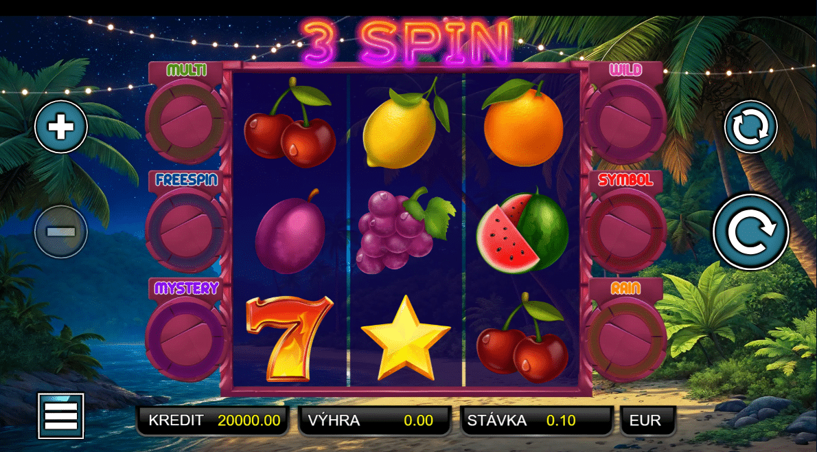 3 spin hra