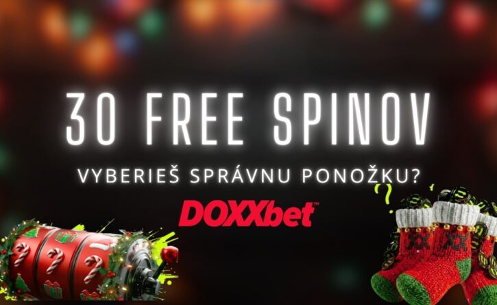 30 free spinov v Doxxbet kasíne