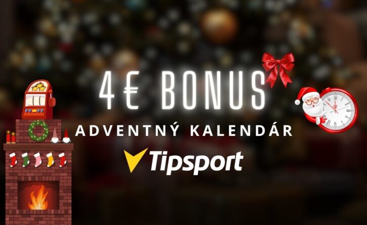 4€ bonus v Advetnom kalendári v Tipsporte