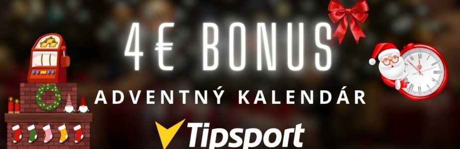 4€ bonus v Advetnom kalendári v Tipsporte