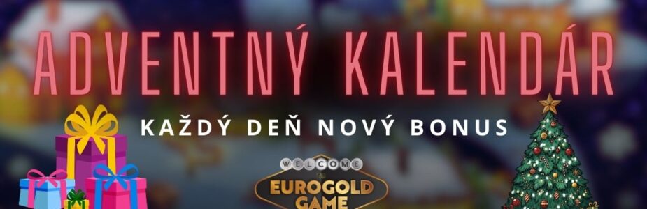 Adventný kalendár Eurogold kasíne
