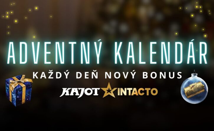Adventný kalendár v KajotIntacto kasíne