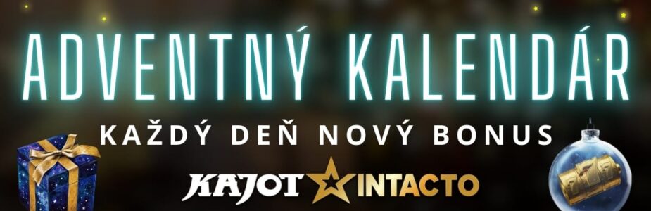Adventný kalendár v KajotIntacto kasíne