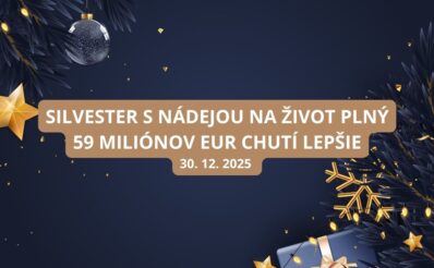 Eurojackpotové osudie láka pred koncom roka ešte viac