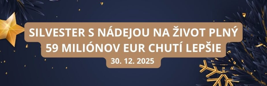 Eurojackpotové osudie láka pred koncom roka ešte viac