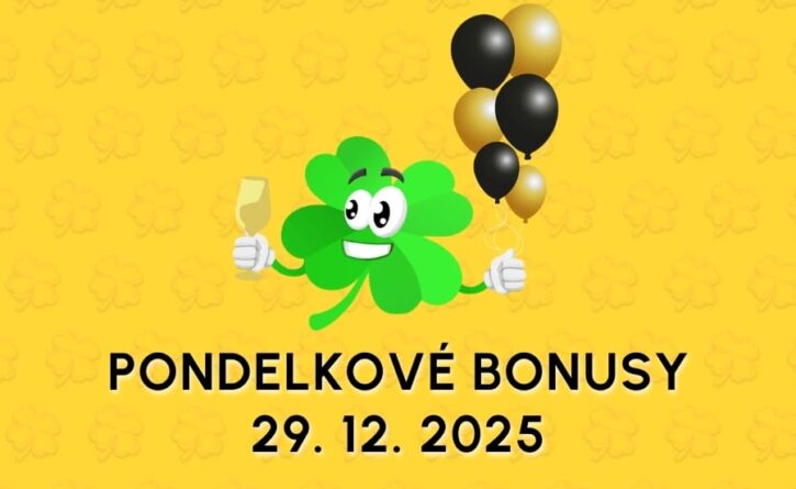 Free spiny a bonusy dnes 29.12.25