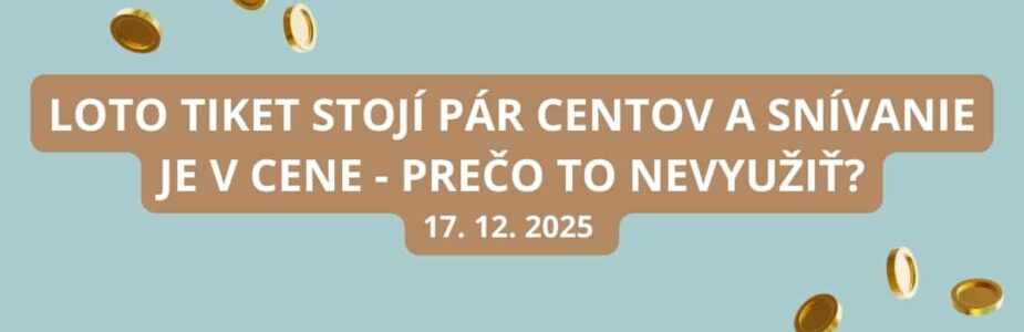 Loto lotéria je národný šport