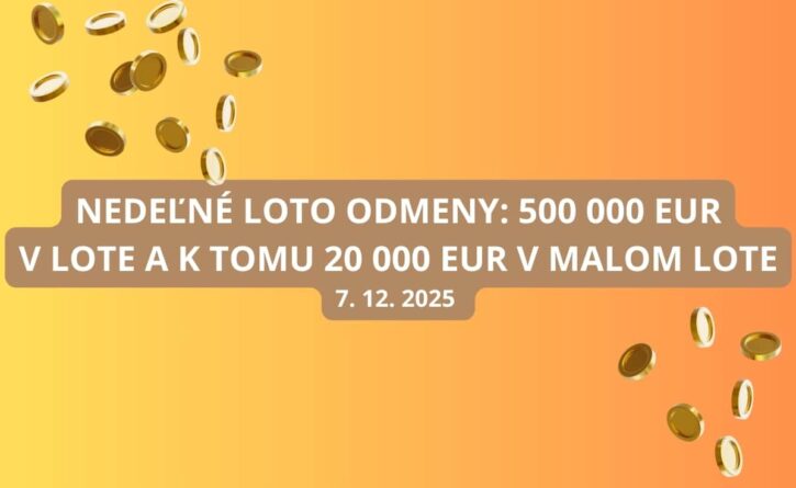 Loto výhry čakajú na tipujúcich aj túto nedeľu