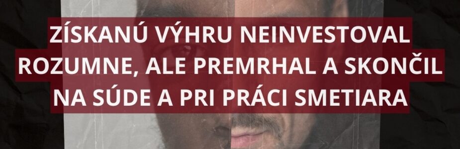 Michael Carroll celú výhru premrhal a skončil na súde