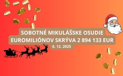 Mikulášska nádielka Euromiliónov bude bohatá