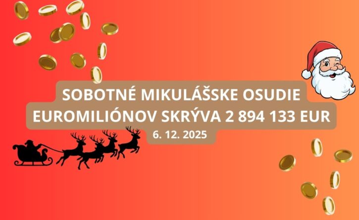 Mikulášska nádielka Euromiliónov bude bohatá