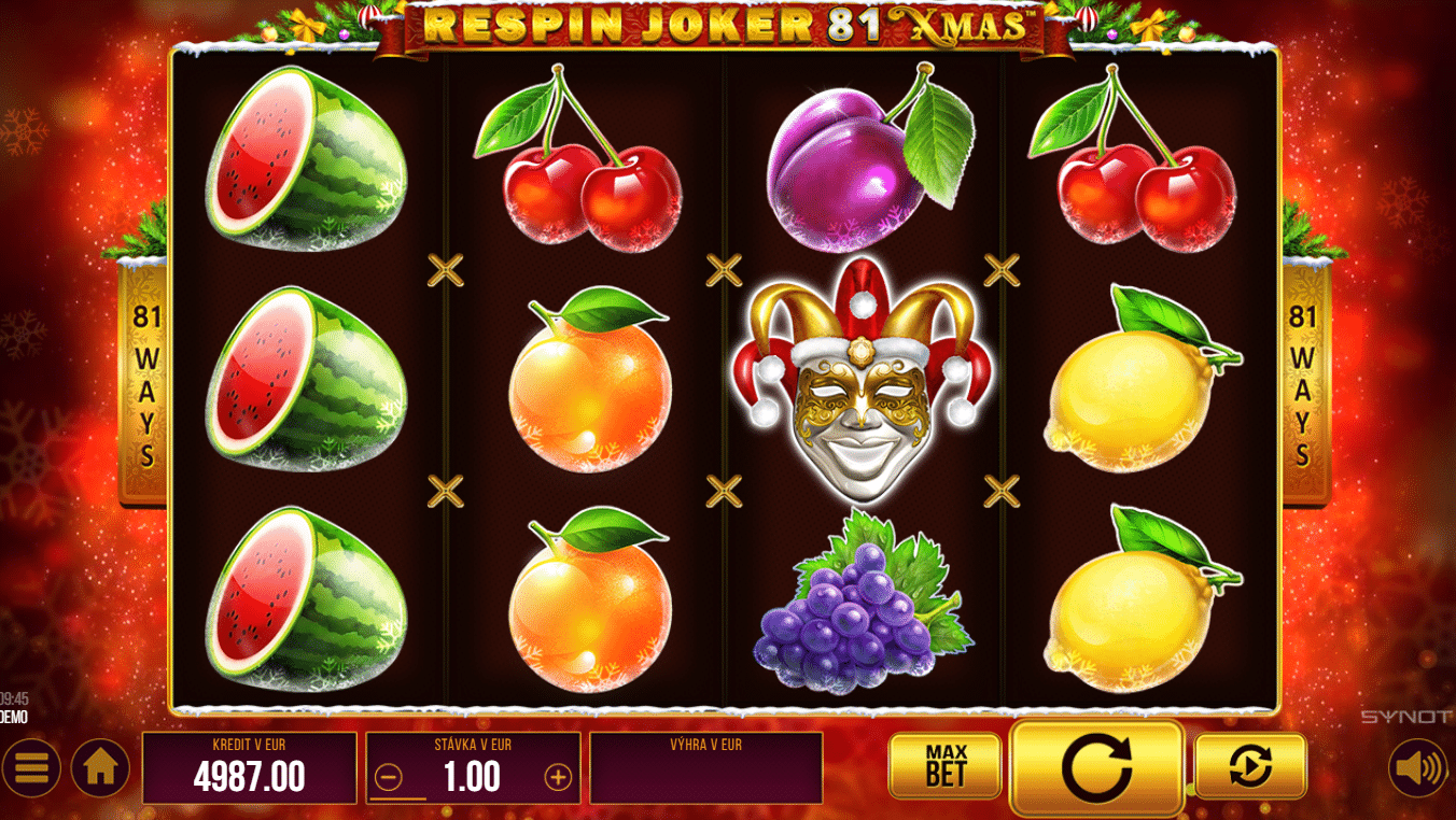 Respin Joker 81 Xmas