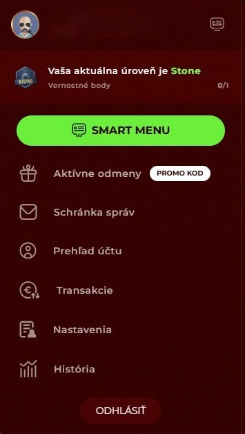 Smart menu