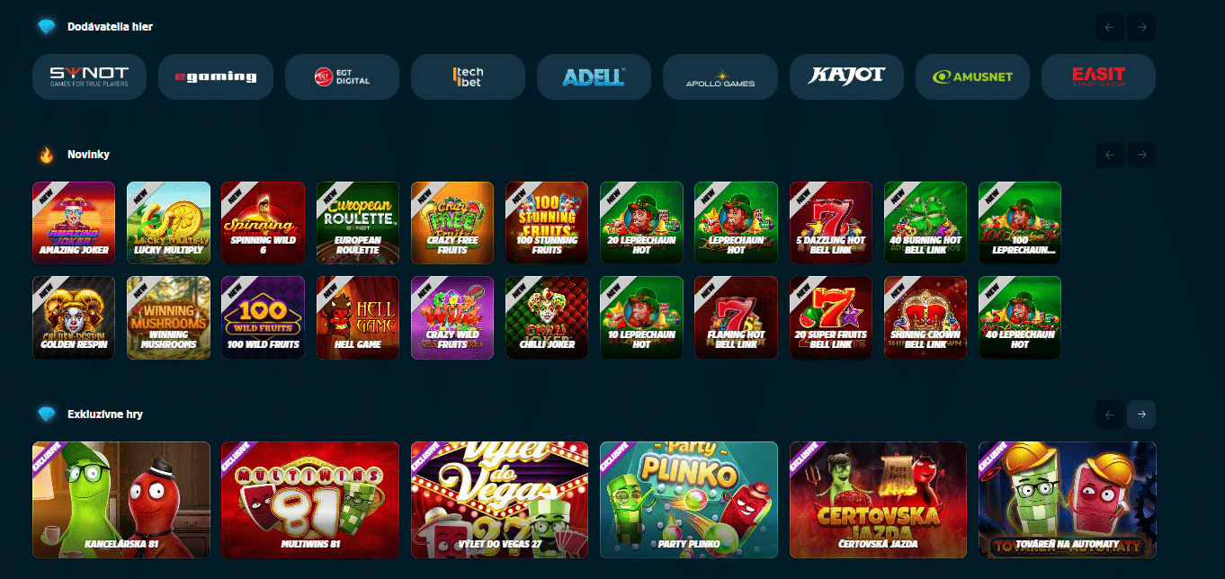 vyber si hru v sazkahry