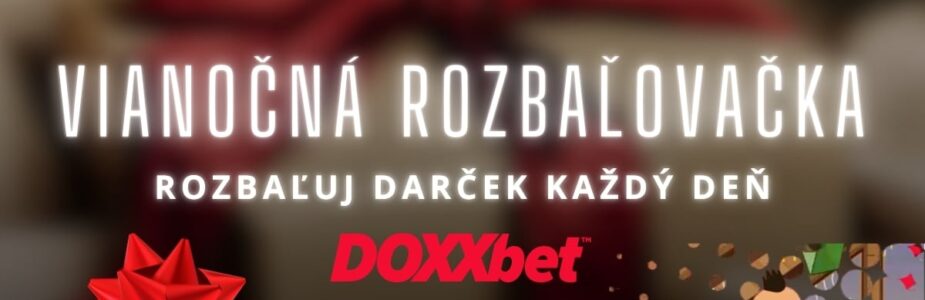 Vianočná rozbalovacka v kasíne Doxxbet