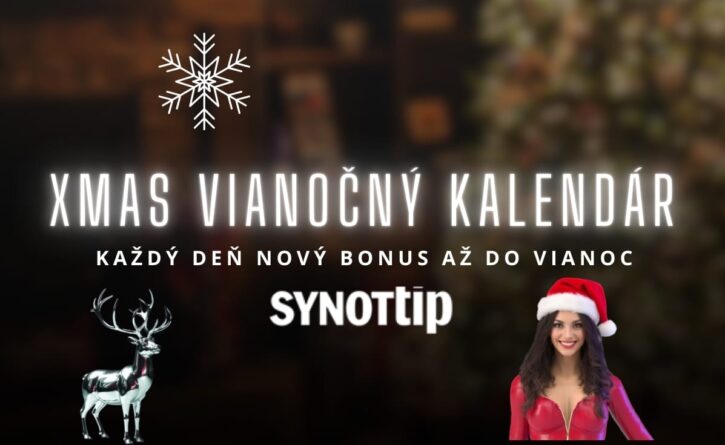 X mas vianočný kalendár v Synottipe