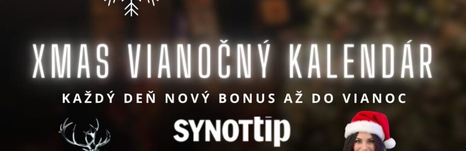 X mas vianočný kalendár v Synottipe