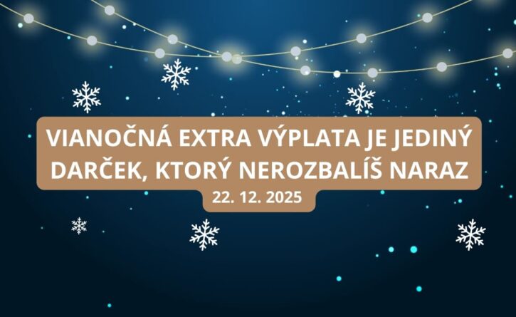 Aj Extra výplata presedlala na vianočný režim