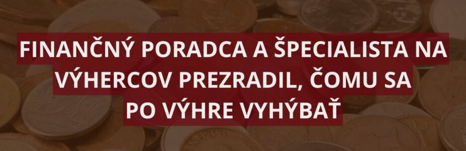 Finančný poradca Andy Carter dáva výhercom rady