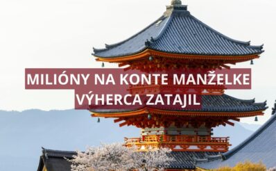 Japonský výherca sa rozhodol, že o výhre manželke nepovie