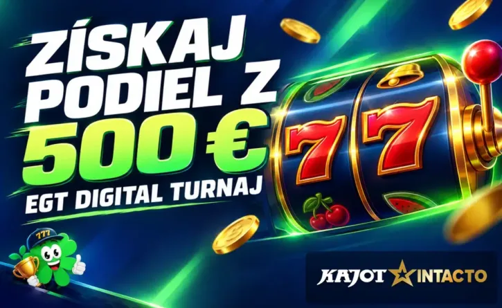 Získaj podiel z 500 € v KajotIntacto
