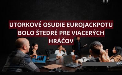 Utorkové žrebovanie Eurojackpotu doprialo viacerým hráčom