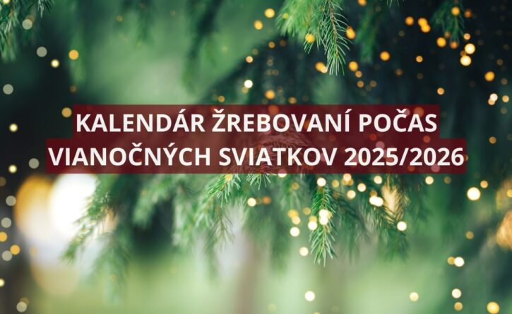 Zoznam žrebovaní počas tohtoročných sviatkov