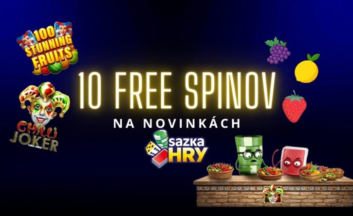 10 free spinov v SazkaHry