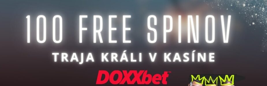 100 free spinov v Doxxbet kasíne