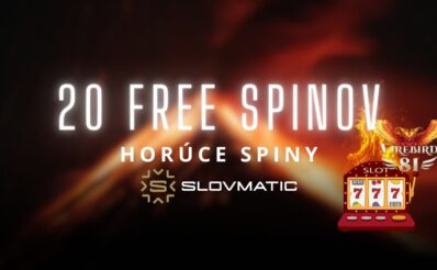 20 free spinov v Slovmatic kasíne