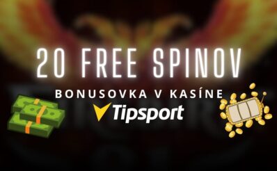 20 free spinov v Tipsporte kasíne (1)