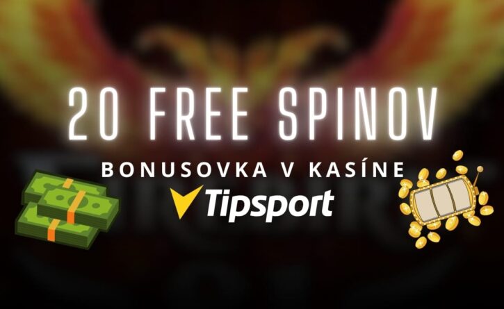20 free spinov v Tipsporte kasíne (1)