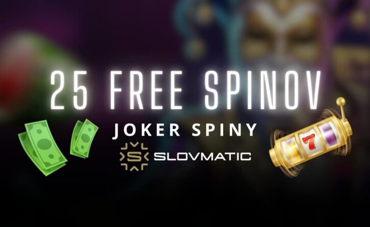 25 free spinov v Slovmatic kasíne