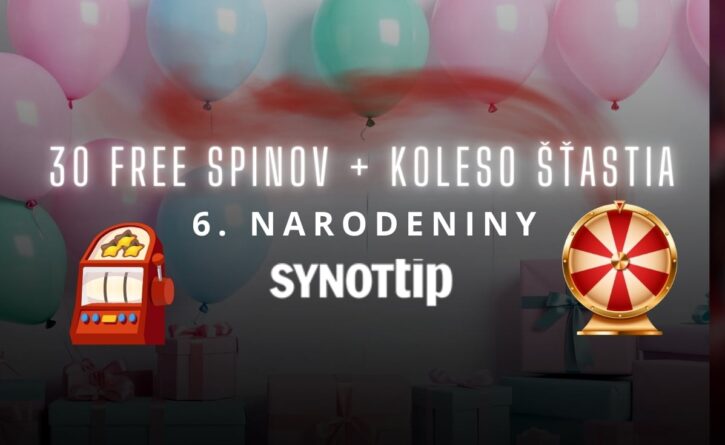 30 free spinov + koleso v Synottip kasíne