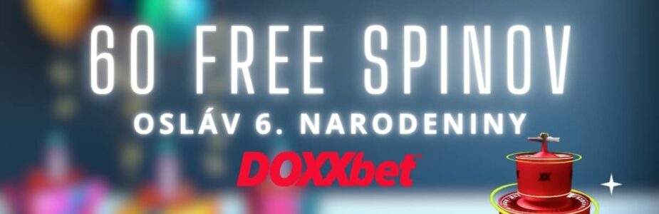 60 free spinov v Doxxbet