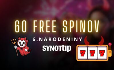 60 free spinov v Synottip kasíne