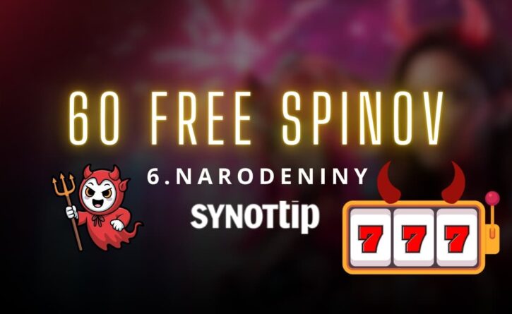 60 free spinov v Synottip kasíne