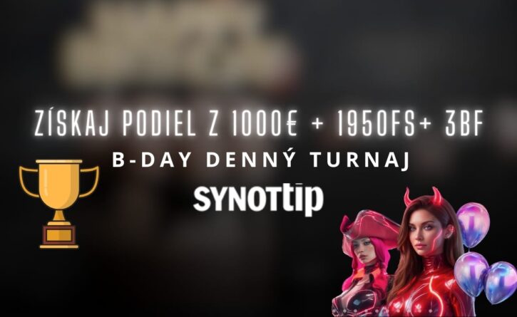 Denný turnaj v Synottip kasíne