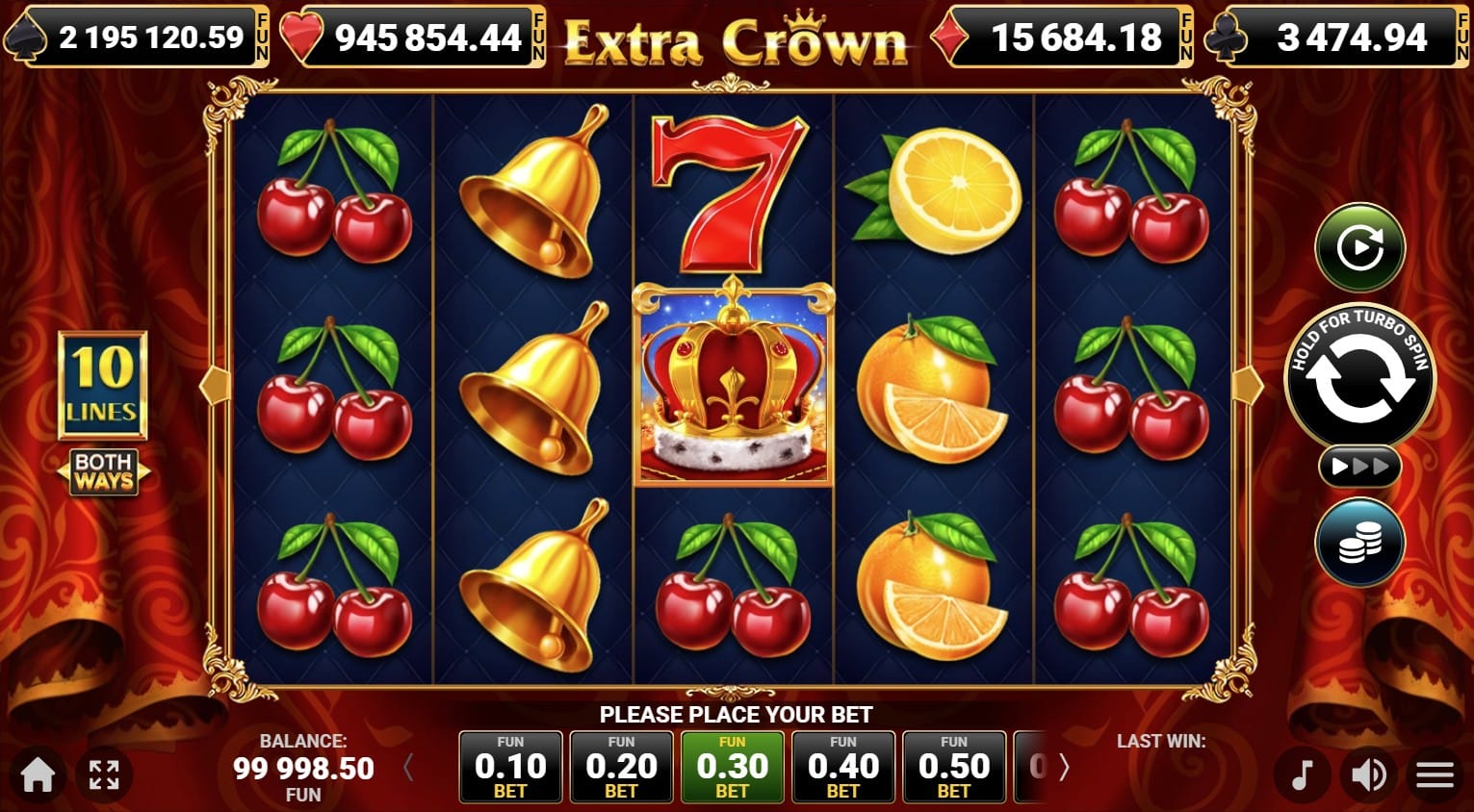 Extra crown