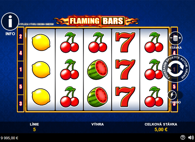 Flaming Bars - automat