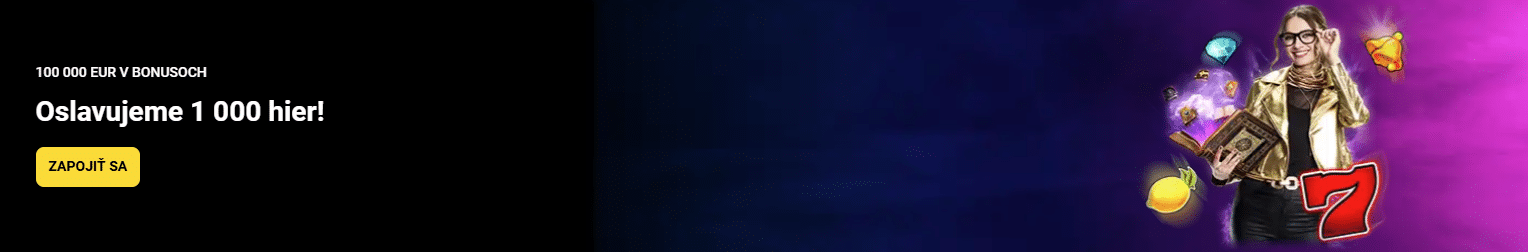 Fortuna oslavuje 1000 hier