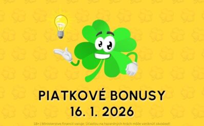 Free spiny a bonusy dnes 16. 1. 2026