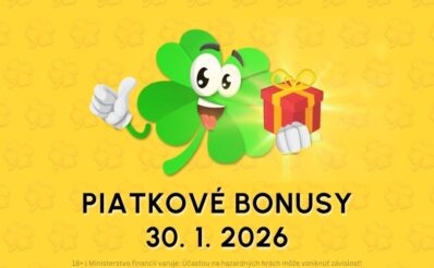 Free spiny a bonusy dnes 30.1.2026