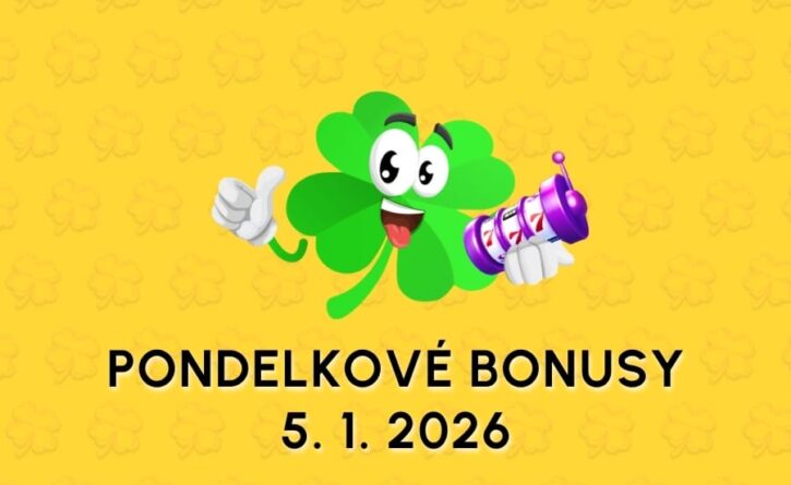 Free spiny a bonusy dnes 5.1.2026